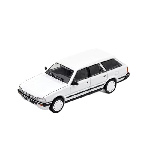 XGFFBAGB 1/64 Für 505SW Modell Auto Vintage Fahrzeug Wagon Diecast Auto Sammlung Spielzeug Station Fahrzeug Geschenk(White,No Box) von XGFFBAGB