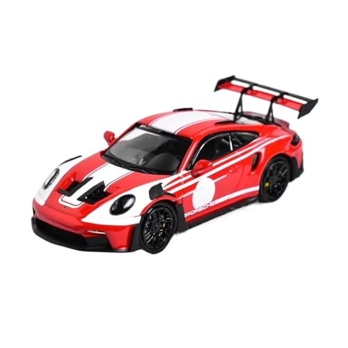 XGFFBAGB 1/64 Für 911 992 GT3 RS Druckguss-Modellauto(Red C,No Box) von XGFFBAGB