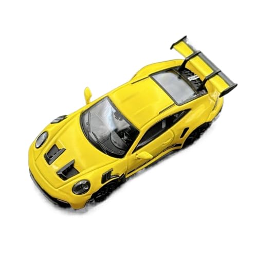 XGFFBAGB 1/64 Für 992 GT3RS Diecast Car Model Collection Spielzeug(Yellow,with Box) von XGFFBAGB