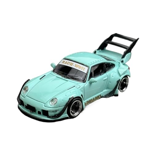 XGFFBAGB 1/64 Für 993 RWB-Druckgussautomodelle Mit Nachtleuchtender Karosserie(Blue B,No Box) von XGFFBAGB