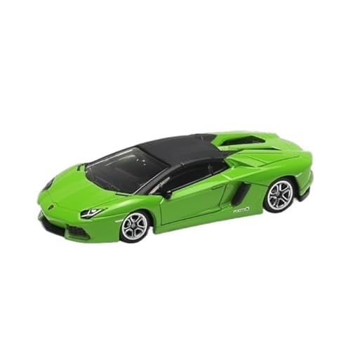 XGFFBAGB 1/64 Für Aentador LP700-4 Match Box Spielzeugauto Diecast Metal Free Wheels Collection(Green,with Box) von XGFFBAGB