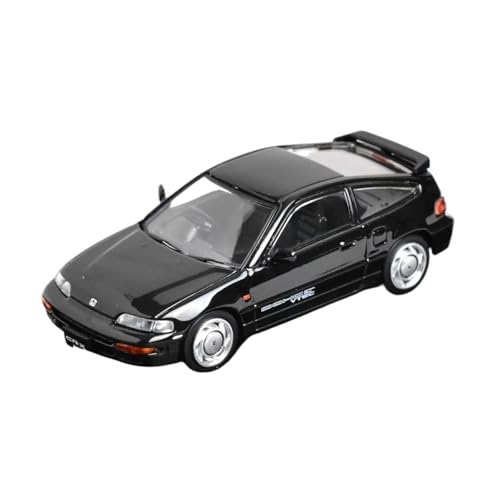 XGFFBAGB 1/64 Für CR-X Sir (EF8) Druckguss-Modellauto(Black A,with Box) von XGFFBAGB