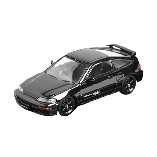 XGFFBAGB 1/64 Für CR-X Sir (EF8) Druckguss-Modellauto(BlackB,No Box) von XGFFBAGB