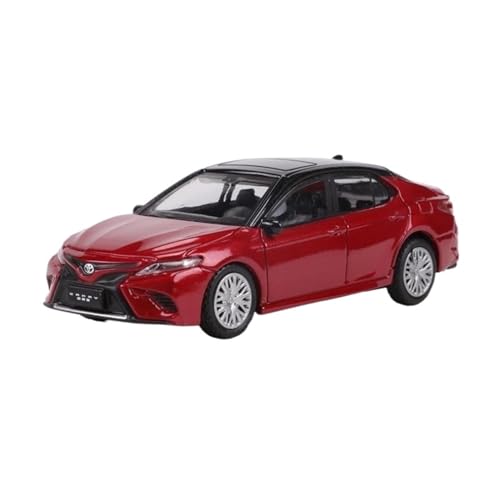 XGFFBAGB 1/64 Für Camry Druckguss-Legierung Modellauto Geschenke Hybrid/Premium/Sports Collection Display Ornamente(Red 1D,No Box) von XGFFBAGB