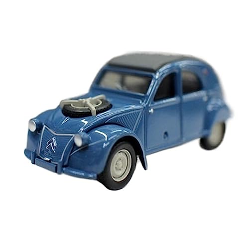 XGFFBAGB 1/64 Für Citroen 2CV 1966 Legierung Auto Modell Diecast Autos Spielzeug Festival Aktivitäten Geschenke(with Box) von XGFFBAGB