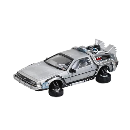 XGFFBAGB 1/64 Für Delorean DMC 12 Druckguss-Modellauto(No Box) von XGFFBAGB