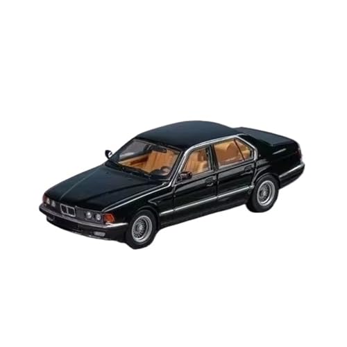 XGFFBAGB 1/64 Für E32 7-Serie Limousine Diecast Modell Auto(Black A,with Box) von XGFFBAGB