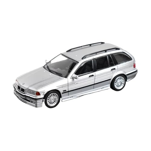 XGFFBAGB 1/64 Für E36 B8 E30 Druckguss-Modellauto(Silver,No Box) von XGFFBAGB