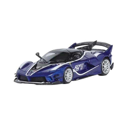 XGFFBAGB 1/64 Für FXX-K EVO 54 Druckguss-Modellauto(Blue C,No Box) von XGFFBAGB