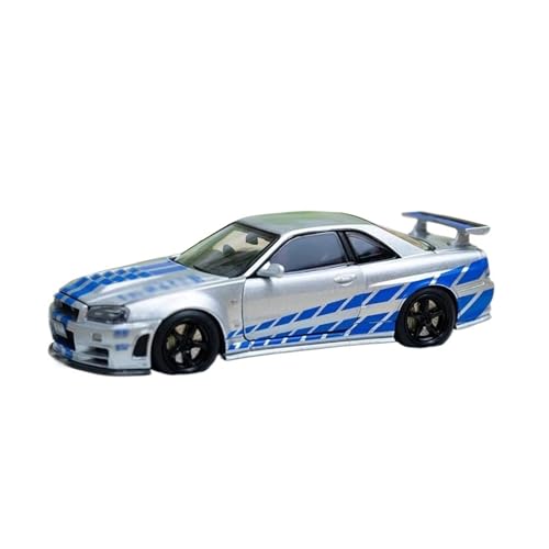 XGFFBAGB 1/64 Für GTR R34 Z-Tune Legierung Auto Modell(No Box) von XGFFBAGB