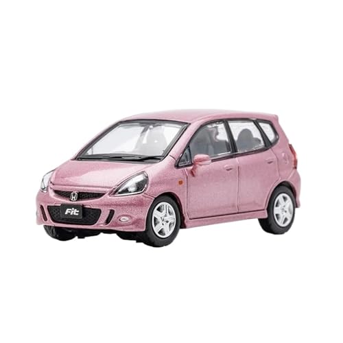 XGFFBAGB 1/64 Für Honda Fit Sport 1 GD Druckguss-Modellauto(Pink,No Box) von XGFFBAGB