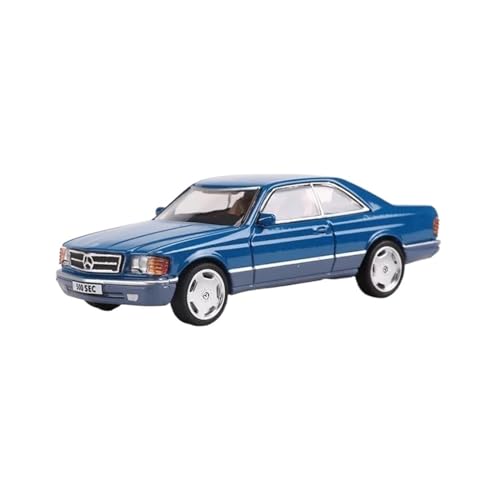 XGFFBAGB 1/64 Für Mercedes 500SEC Legierung Auto Modell Spielzeug Geschenk Sammlung(Blu,No Box) von XGFFBAGB