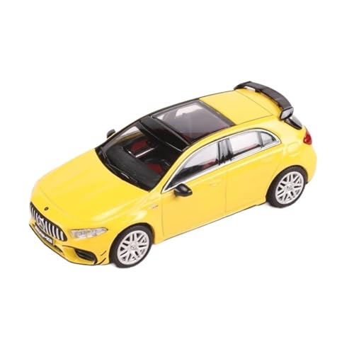 XGFFBAGB 1/64 Für Mercedes A45 S Modellauto Aus Druckgusslegierung(Yellow,No Box) von XGFFBAGB