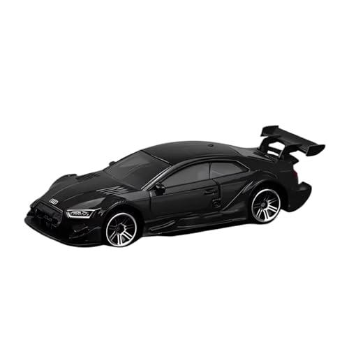 XGFFBAGB 1/64 Für RS5 DTM Druckguss Fahrzeug Kunst Geschenk Spielzeug(Black,with Box) von XGFFBAGB