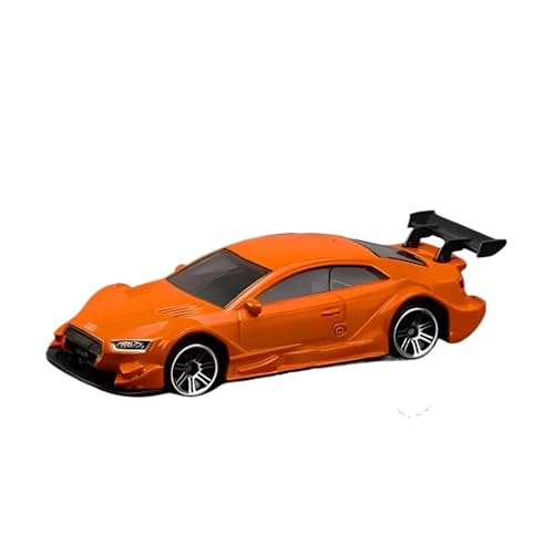 XGFFBAGB 1/64 Für RS5 DTM Druckguss Fahrzeug Kunst Geschenk Spielzeug(Orange,with Box) von XGFFBAGB