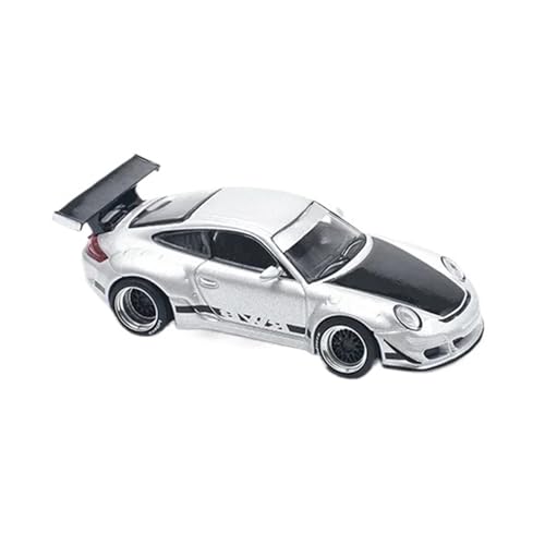 XGFFBAGB 1/64 Für RWB 997 Silber Modell Auto(No Box) von XGFFBAGB