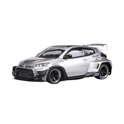 XGFFBAGB 1/64 Für Rocket Bunny Modellauto Aus Druckgusslegierung(Silver,with Box) von XGFFBAGB