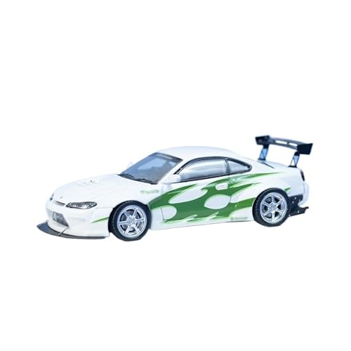 XGFFBAGB 1/64 Für S15 Legierung Auto Modell Dekoration Sammlung(White C,with Box) von XGFFBAGB