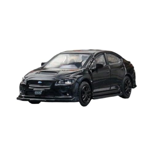 XGFFBAGB 1/64 Für STI WRX Modell Spielzeug Auto Diecast Metall Legierung Racing Fahrzeug Freies Räder Sammlung Geschenk(Black C,No Box) von XGFFBAGB