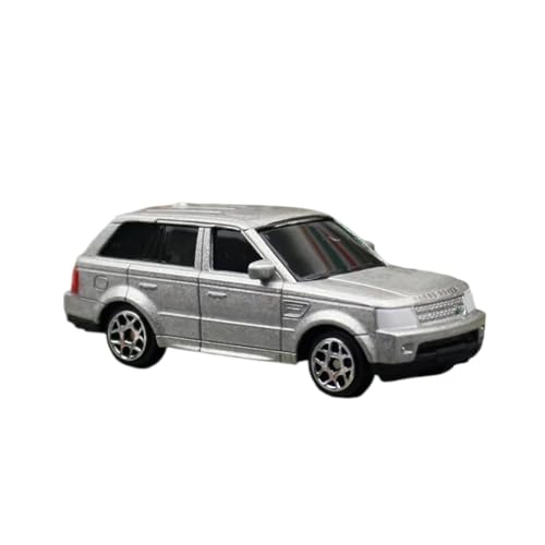 XGFFBAGB 1/64 Für SUV Sport Diecast Spielzeugauto Modell Zinklegierung Geschenk(Silver,with Box) von XGFFBAGB