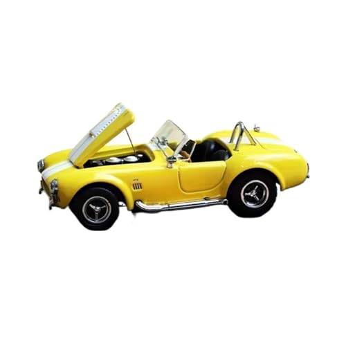 XGFFBAGB 1/64 Für Shelby 427 Cobra Legierung Auto Modell(Yellow C,No Box) von XGFFBAGB