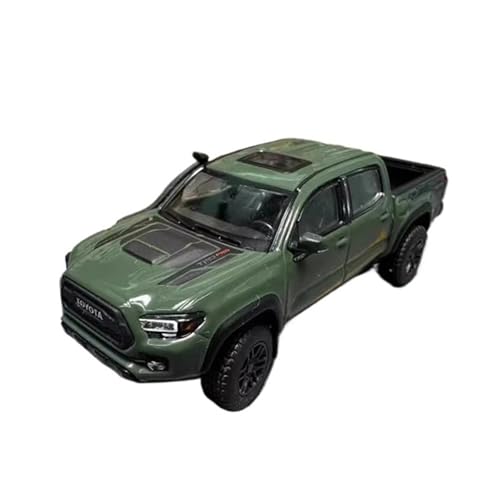 XGFFBAGB 1/64 Für Tacoma Diecast Maßstab Legierung Auto Modell Souvenir Geschenk Statische Anzeige(Green,with Box) von XGFFBAGB