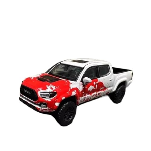 XGFFBAGB 1/64 Für Tacoma Diecast Maßstab Legierung Auto Modell Souvenir Geschenk Statische Anzeige(White,with Box) von XGFFBAGB