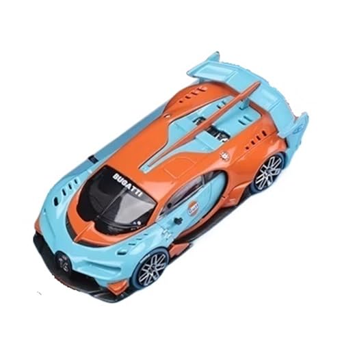 XGFFBAGB 1/64 Für Vision GT Legierungsmodellauto(Blue Orange,with Box) von XGFFBAGB