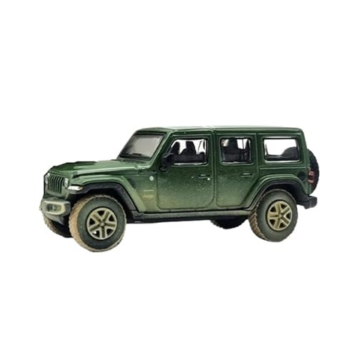 XGFFBAGB 1/64 Für Wrangler Sahara Diecast Modell Auto Legierung Spielzeug Off-Road Auto Sammlung Hobby Geschenke(Green A,with Box) von XGFFBAGB