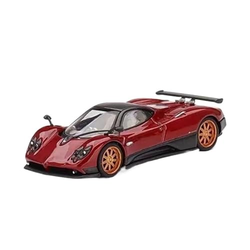 XGFFBAGB 1/64 Für Zonda F Rosso Dubai Legierung Diecast Supercar Modell Auto(with Box) von XGFFBAGB