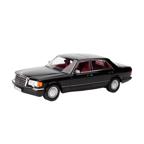 XGFFBAGB 1:18 Für 560SEL W126 6-Generation S-Klasse 1989 Legierung Auto Modell Sammeln Spielzeug Geschenk Souvenir Display(No Box) von XGFFBAGB