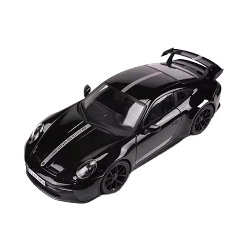 XGFFBAGB 1:18 Für 911 Gt3 2022 Rennwagen Legierung Druckguss Modell Fahrzeug Serie Sammlung Spielzeug Geschenke(Black,No Box) von XGFFBAGB