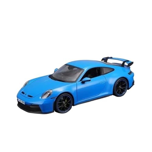 XGFFBAGB 1:18 Für 911 Gt3 2022 Rennwagen Legierung Druckguss Modell Fahrzeug Serie Sammlung Spielzeug Geschenke(Blu,No Box) von XGFFBAGB