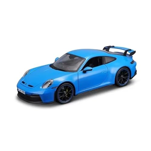 XGFFBAGB 1:18 Für 911 Gt3 Racing Sport Auto Diecast Modell Edition Legierung Fahrzeug Spielzeug Sammlung Geschenk(Blu,No Box) von XGFFBAGB