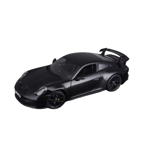 XGFFBAGB 1:18 Für 911 Legierung Auto Modell Metall Auto Modell Ornament Sammlung Geschenk(Black,No Box) von XGFFBAGB