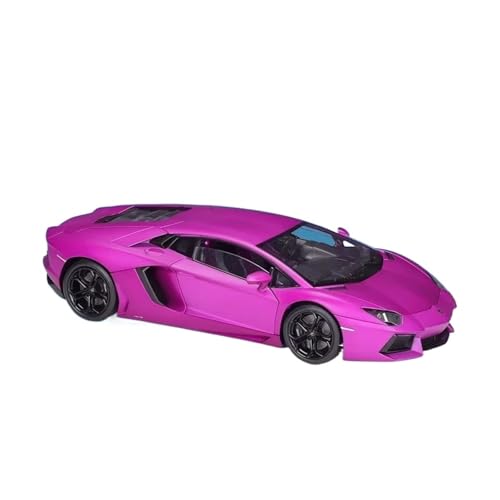 XGFFBAGB 1:18 Für Aventador LP700-4 Legierung Sport Auto Modell Diecast Metall Spielzeug Auto Modell Sammlung Geschenk(Purple,with Box) von XGFFBAGB