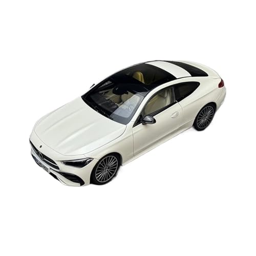 XGFFBAGB 1:18 Für CLE Metall Auto Modell Statische Dekoration Urlaub Geschenk Sammlung(White,with Box) von XGFFBAGB