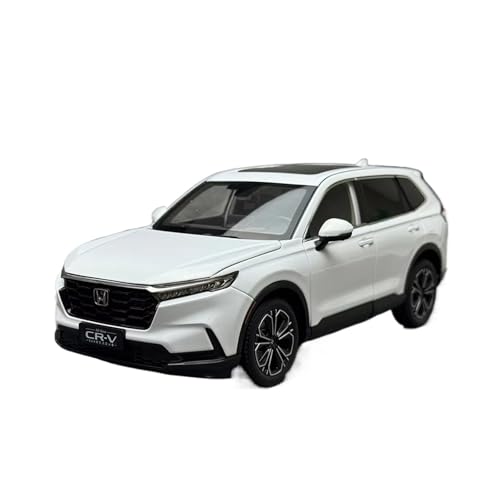 XGFFBAGB 1:18 Für CR-V SUV Legierung Automodell Statische Dekoration Sammlung(White,No Box) von XGFFBAGB