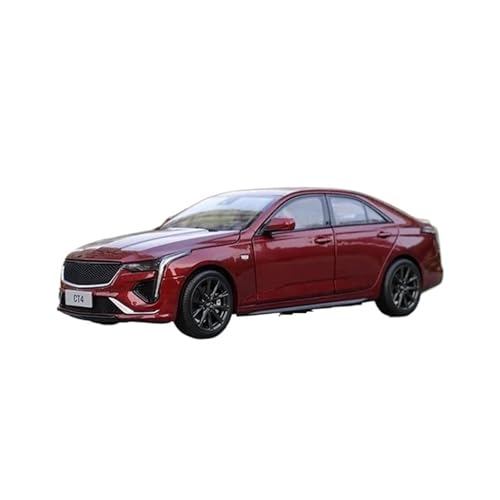 XGFFBAGB 1:18 Für CT4 CT5 Diecast Legierung Auto Modell Metall Fahrzeug Spielzeug Geschenke Sammeln(Rosso,with Box) von XGFFBAGB