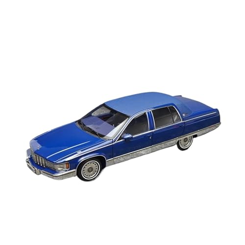 XGFFBAGB 1:18 Für Cadillac Fleetwood Modell Legierung Metall Automodell EIN Auto Für EIN Geburtstagsgeschenk(Blu,with Box) von XGFFBAGB