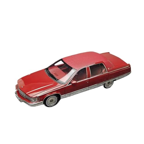 XGFFBAGB 1:18 Für Cadillac Fleetwood Modell Legierung Metall Automodell EIN Auto Für EIN Geburtstagsgeschenk(Rosso,with Box) von XGFFBAGB