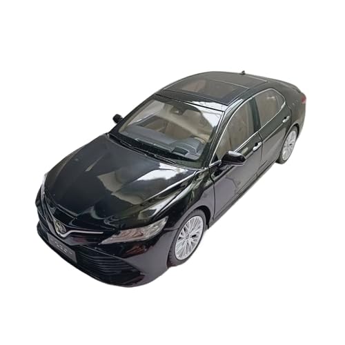 XGFFBAGB 1:18 Für Camry Der Achten Generation, Statisches Automodell Aus Druckgusslegierung, Fan-Sammlung, Souvenir-Geschenk(Black,No Box) von XGFFBAGB