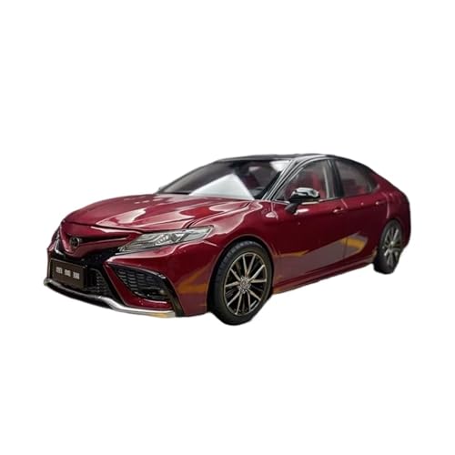 XGFFBAGB 1:18 Für Camry Sportversion Automodell 8. Generation 2021 Legierungsautomodell(Rosso,with Box) von XGFFBAGB