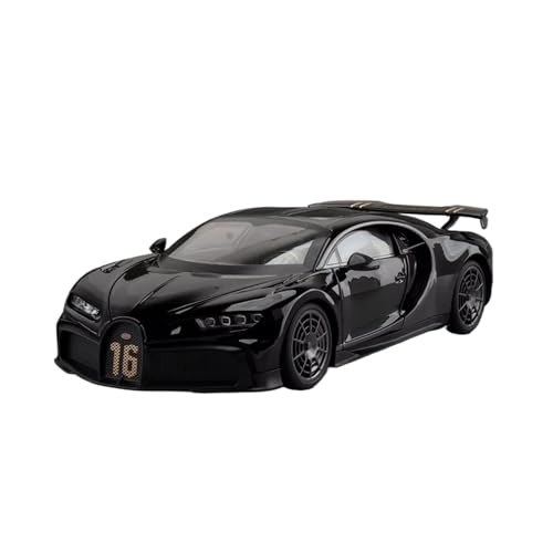 XGFFBAGB 1:18 Für Chiron Sportscar Legierung Modell Auto Spielzeug Diecasts Metall Casting Sound Und Licht Auto Spielzeug(Black,No Box) von XGFFBAGB