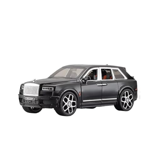 XGFFBAGB 1:18 Für Cullinan Mansory SUV Legierung Modell Auto Metall Diecast Spielzeug Auto Geschenk(Black,No Box) von XGFFBAGB