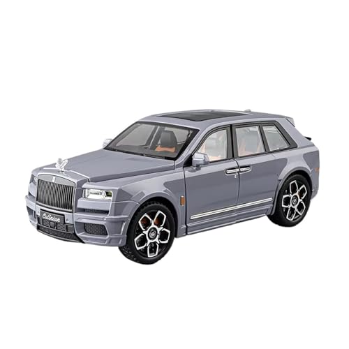 XGFFBAGB 1:18 Für Cullinan Off Road SUV Legierung Metall Diecast Modell Auto Spielzeug(Gray B,with Box) von XGFFBAGB