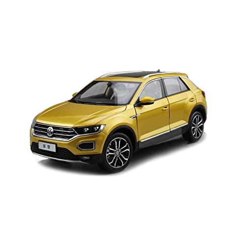 XGFFBAGB 1:18 Für FAW T-ROC Diecast Auto Modell Spielzeug Geschenk Sammlung Hobby(Gold,No Box) von XGFFBAGB