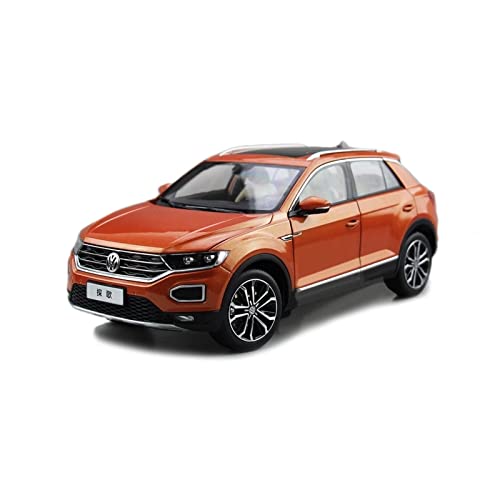 XGFFBAGB 1:18 Für FAW T-ROC Diecast Auto Modell Spielzeug Geschenk Sammlung Hobby(Orange,with Box) von XGFFBAGB