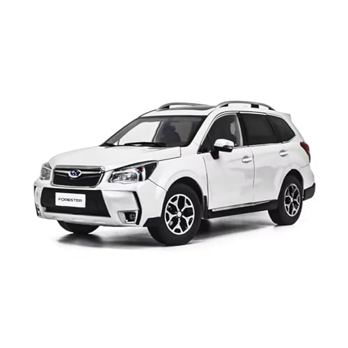 XGFFBAGB 1:18 Für Forester XT 2015 Diecast Modell Auto Legierung Fahrzeug Modell Spielzeug Sammlung(White,No Box) von XGFFBAGB