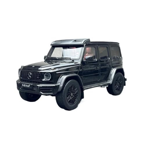 XGFFBAGB 1:18 Für G63 4X4 SUV Metallautomodell, Statische Dekoration, Geschenkkollektion(Black,No Box) von XGFFBAGB